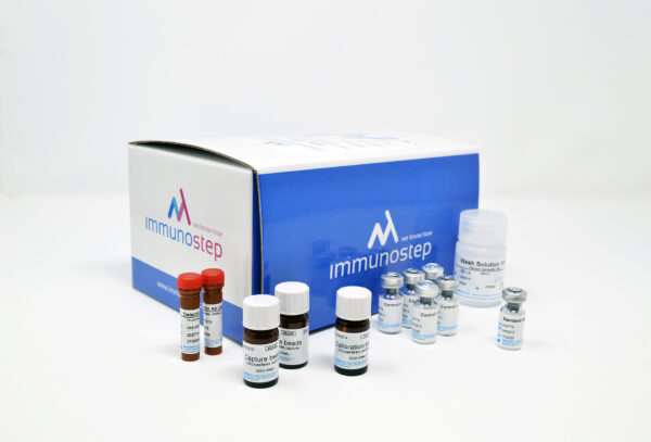 The reagents included in one kit are sufficient to perform 100 determinations.